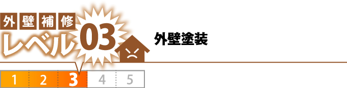 レベル3外壁塗装