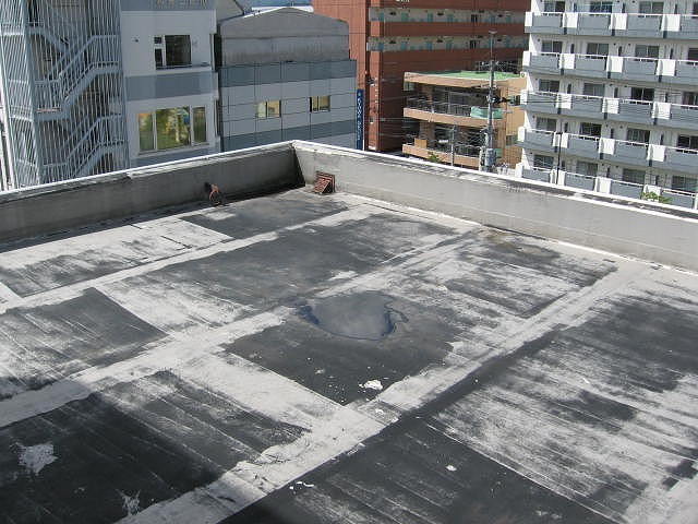屋上防水調査