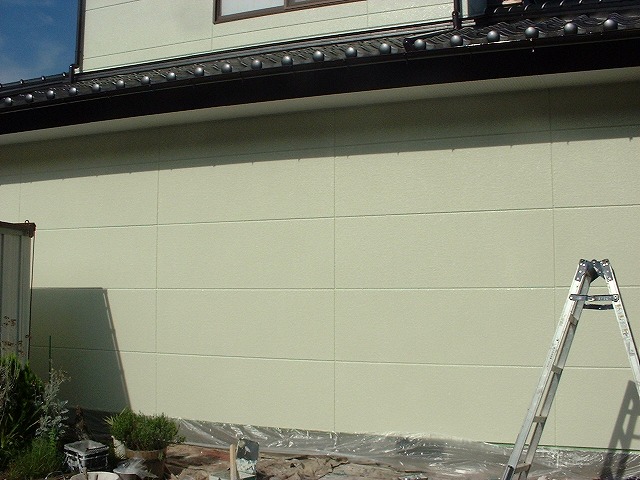 塗装後の外壁