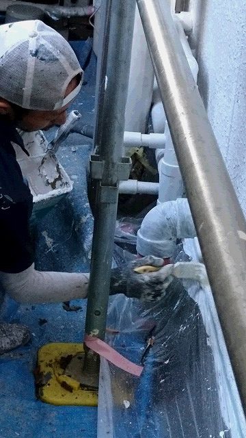 刷毛塗り